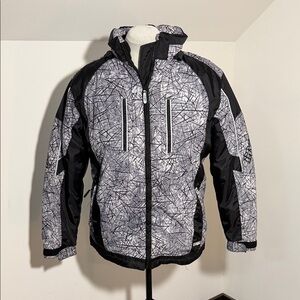 Choko | Youth Invader Geometric Snowmobile Jacket | 16